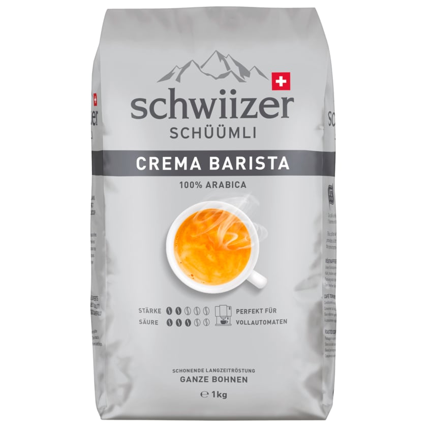 Delica Schwiizer Gastro Crema Barista Kaffeebohnen 1000g